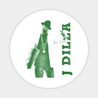 dilla // green solid style Magnet